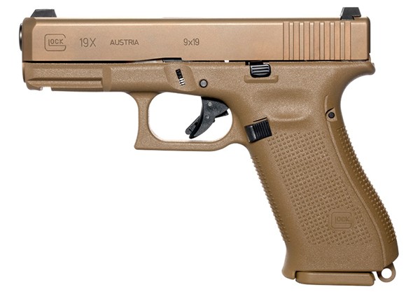 GLOCK 19X 9MM GLOCK NIGHT SIGHT FDE 10RD PX1950701 - Taurus Savings